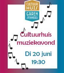 Cultuurhuis muziekavond