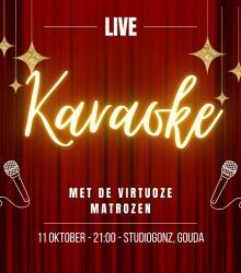 Deze editie wordt een te gekke LIVE karaoke editie met de Virtuoze Matrozen!