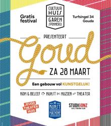 De Kunstmachine | Jeugdtheaterhuis | StudioGonz | Netwerk Amateurkunst heten je van harte welkom tijdens de 3e editie van GOUD! De Garenspinnerij barst weer uit zijn voegen. Geen gewoon open huis. Geen standaard festival. Stap binnen in een gebouw dat bruist, beweegt en verrast. Een levend kunstwerk vol energie en ontmoeting.